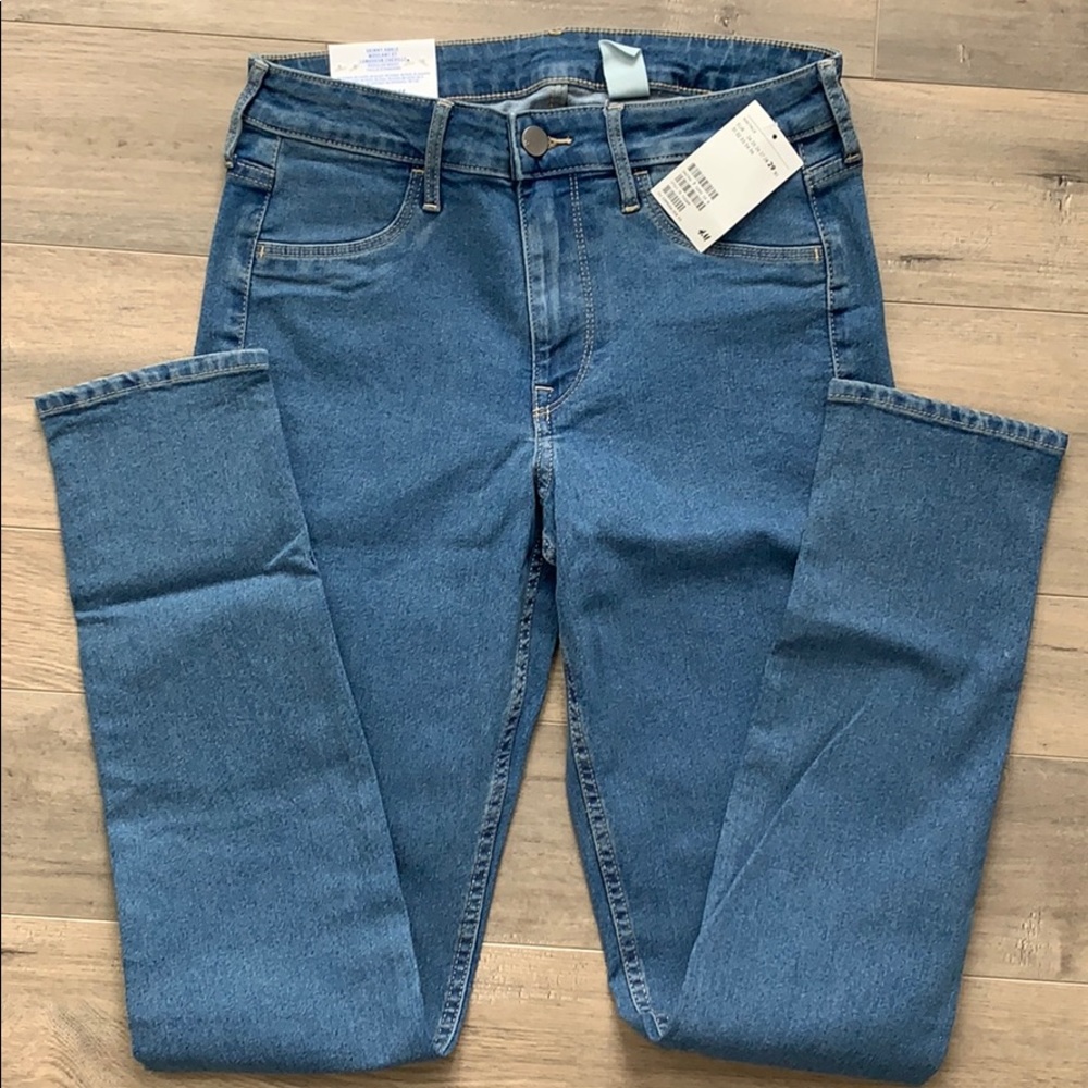 H&M Skinny Ankle Stretch Reg Waist Jeans NWT